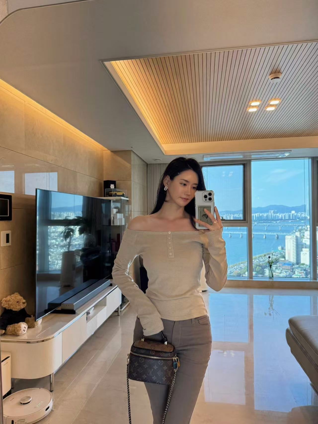 3Way 落肩抓毛絨紐扣上衣 - 配襯外套♥️打底必備♥️