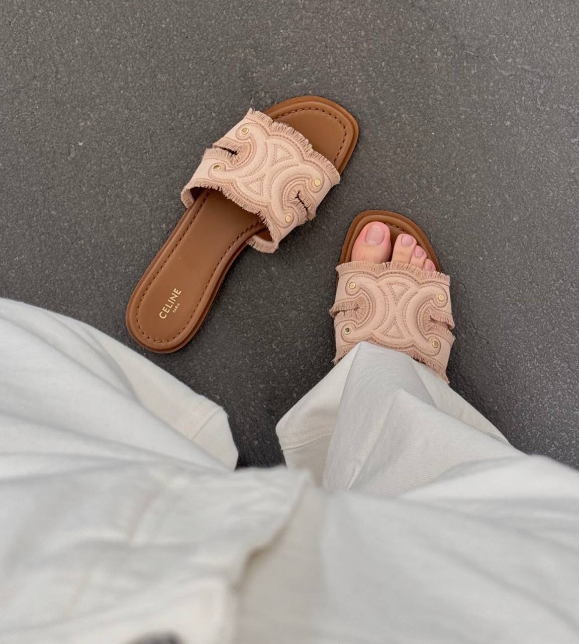 限時精選折扣✨新色🆕訂貨📮 夏天着岩晒 😍Celine Marina 涼鞋  Size 36/37/38-40