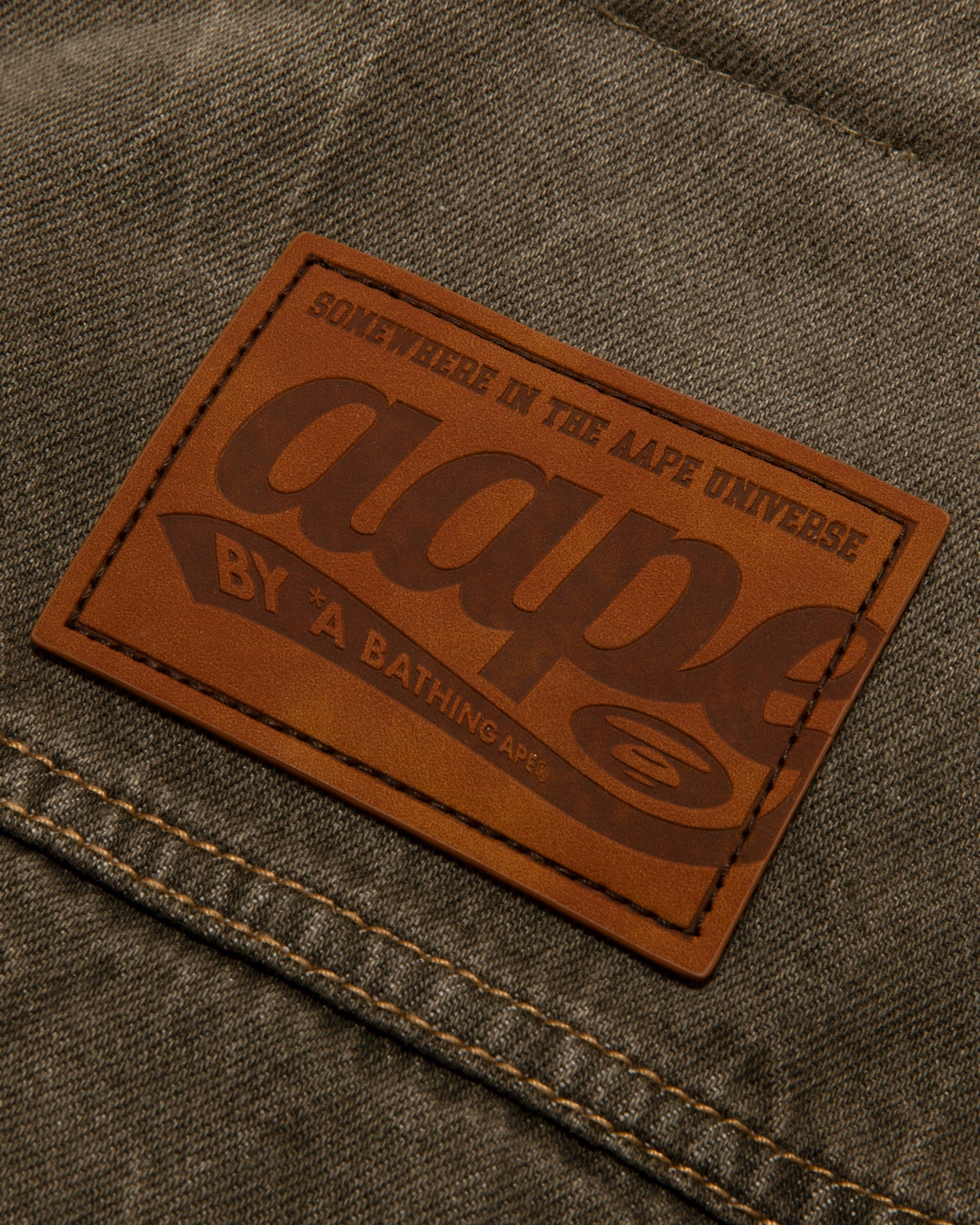 AAPE AAPEUNVS Denim Jacket With Hood (7814XAR)