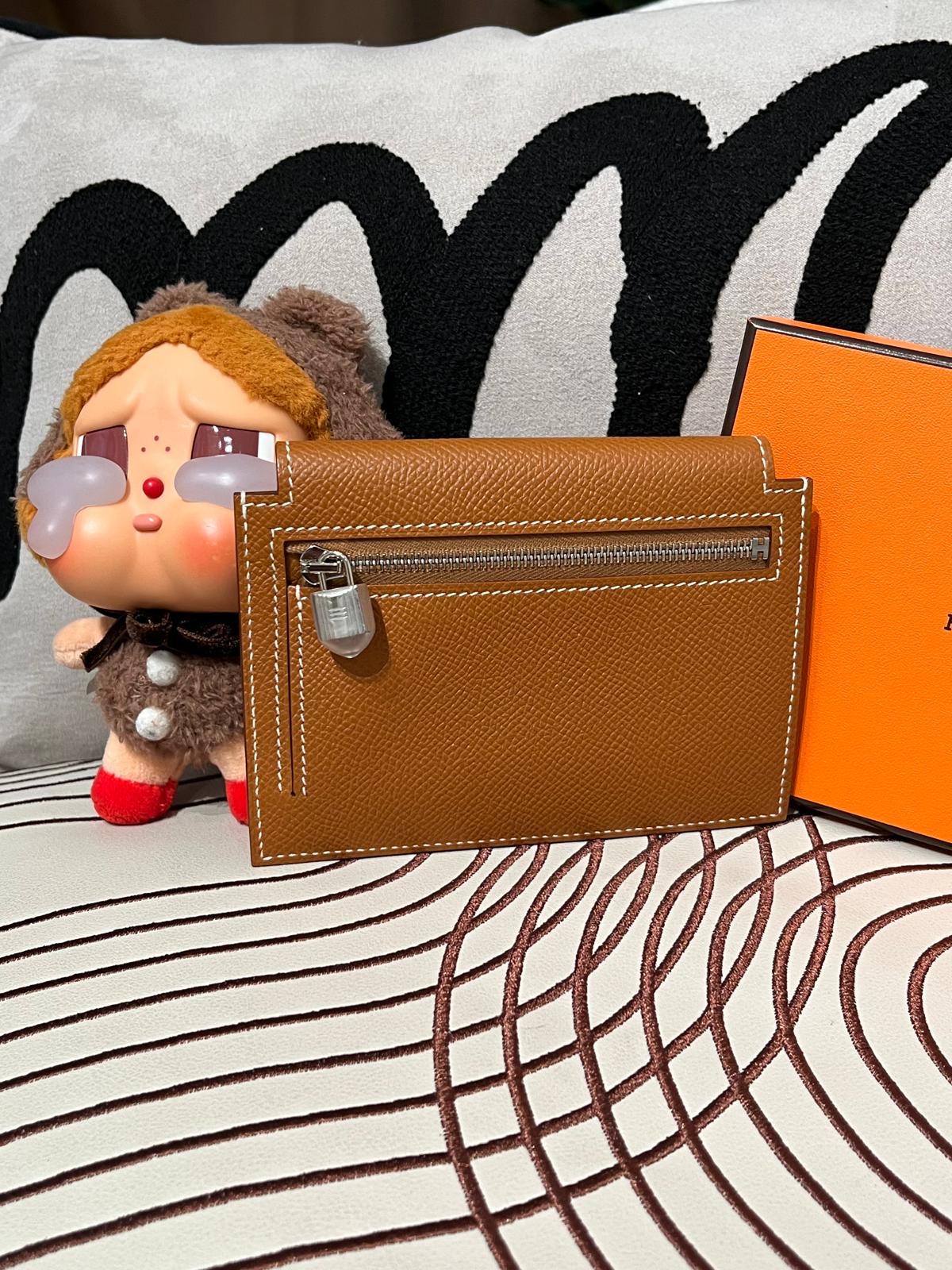全新 Hermes Kelly pocket,gold 100%Authentic,Brand New✅box 