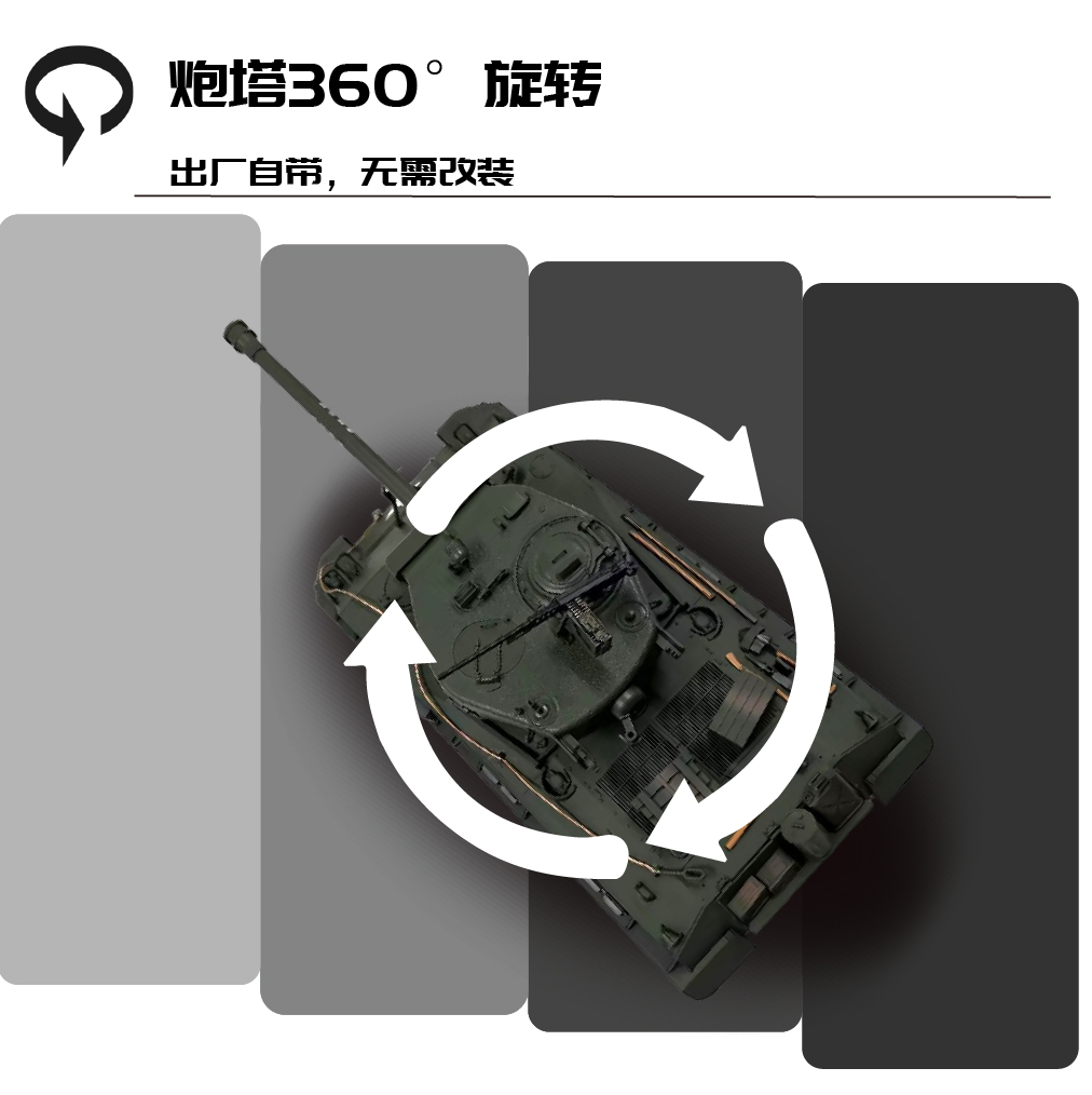 全新 NF Model 1:16 U.S.A M4A3 Sherman Main Battle Tank | 美軍 M4A3 雪曼主戰坦克 | 全金屬底盤 | 7.0主控板 | 2.4Ghz 遙控器 | 360度炮台 | 發射BB彈/紅外線對戰
