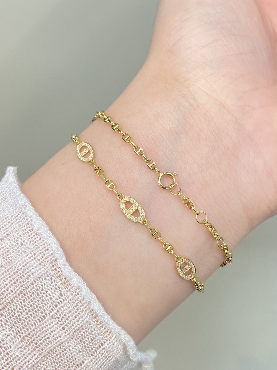 18K Diamond Bracelet 