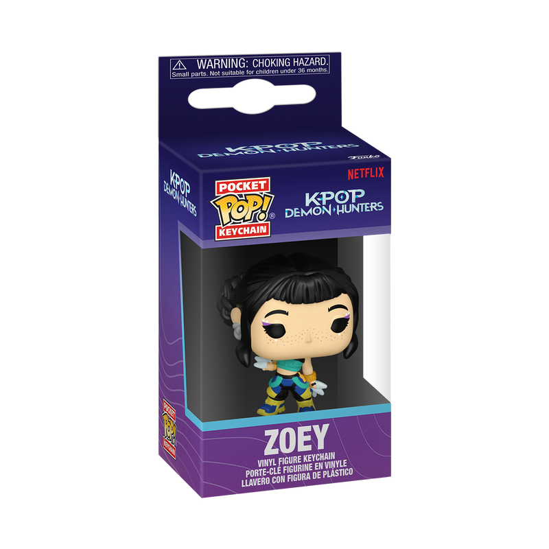 📦訂購 美國代購 Funko POP! Zoey Keychain KPop 獵魔女團 鎖匙扣