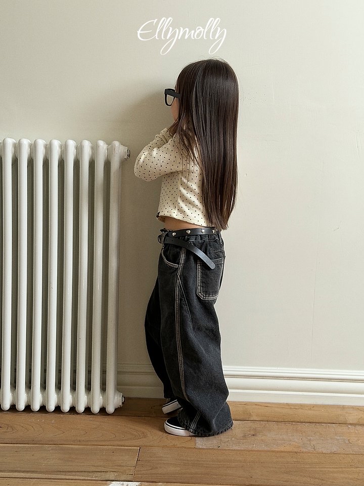 Ellymolly | Fleece-Lined Denim Pants