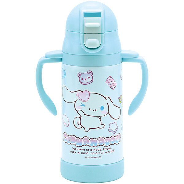 <🌟訂購🌟>Skater不鏽鋼保溫保冷吸管2ways水壺350ml