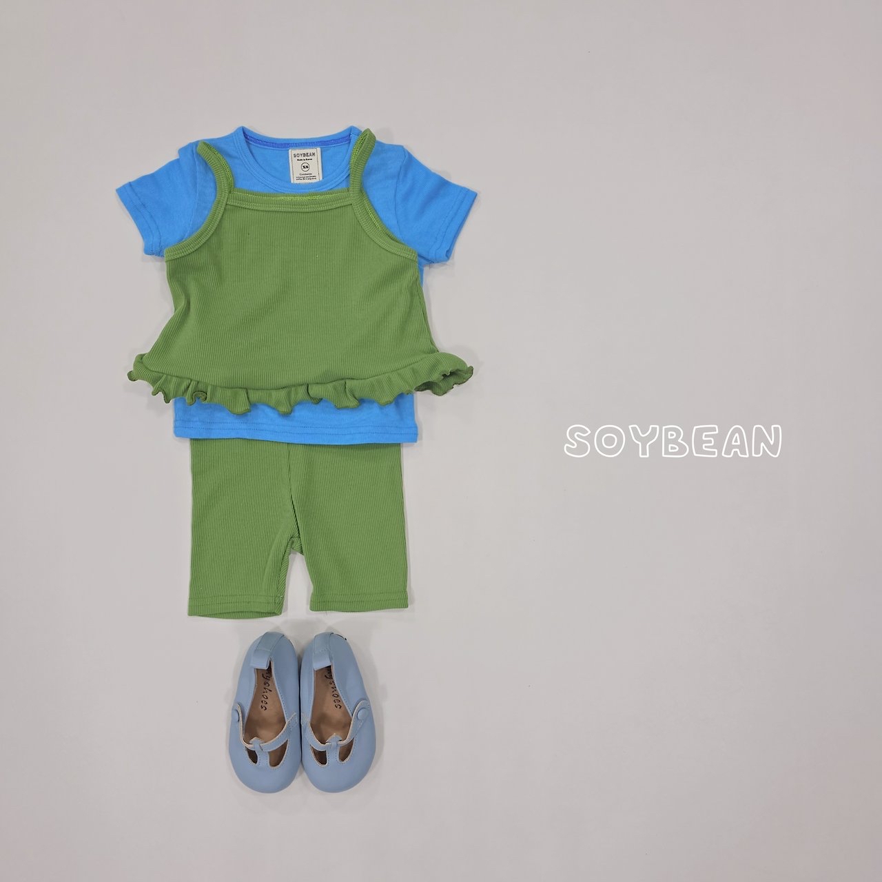 Soybean | set of 3 (Green/Blue/Grey L100-110)