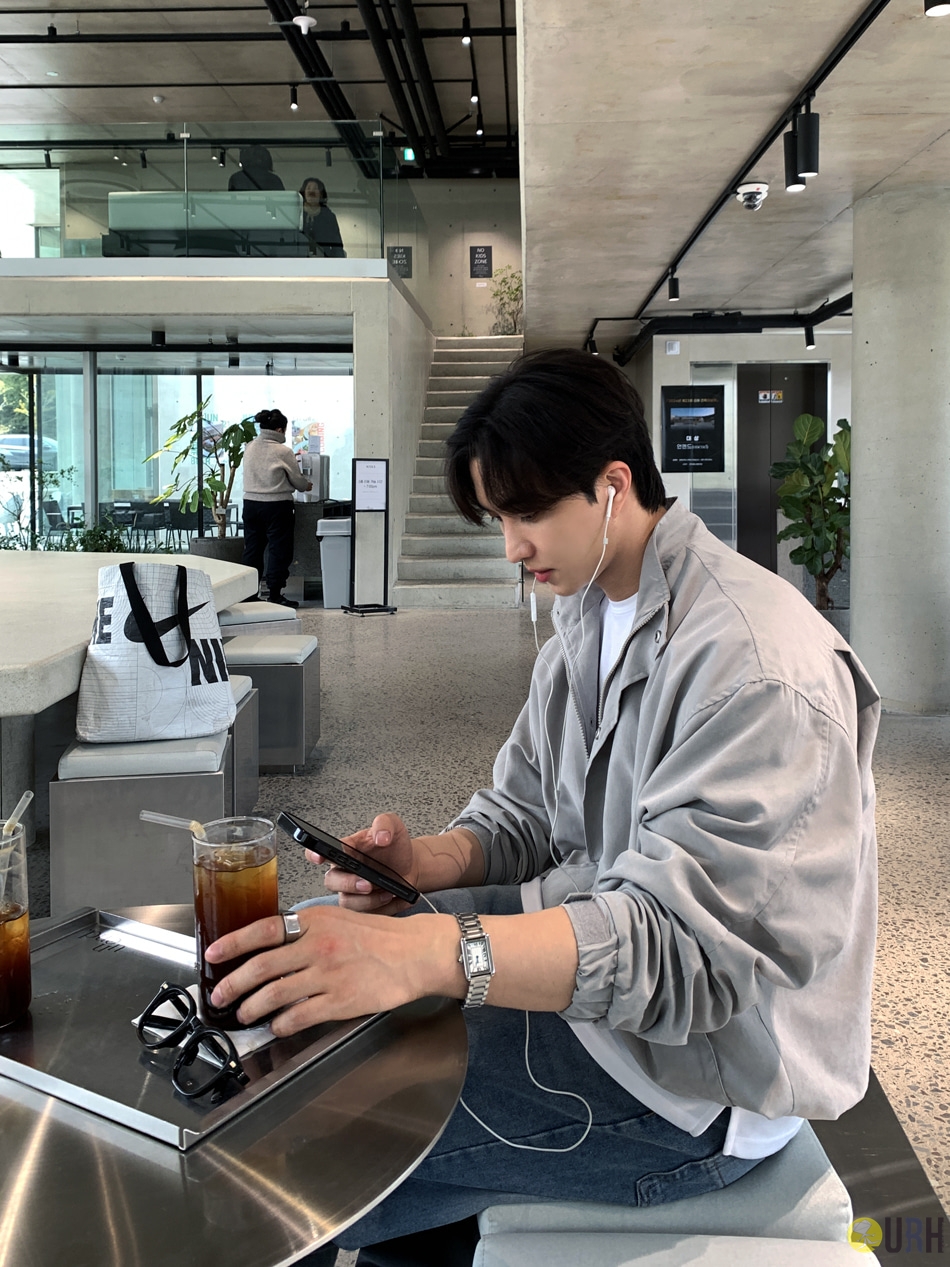 【100%保證韓國直送】洗水質感輕盈寬鬆機能立領軍事夾克 🧥 [3 color] RL114818