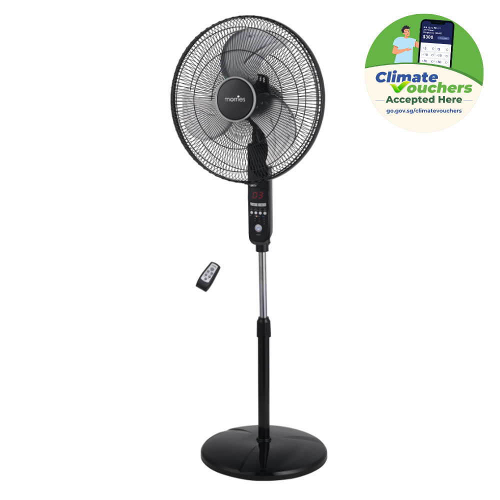 Morries BLDC Remote Stand Fan MS-8818DCSFR URu