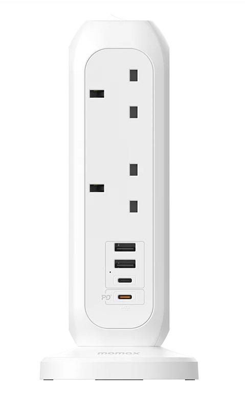 Momax OnePlug PD20W 2A2C 11位拖板 US11