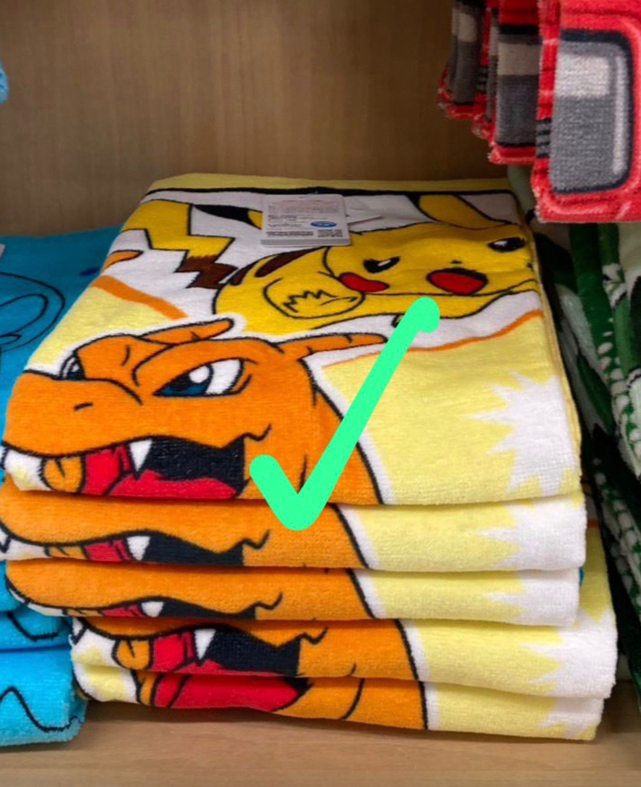 日本代購 比卡超 60*120cm 大毛巾