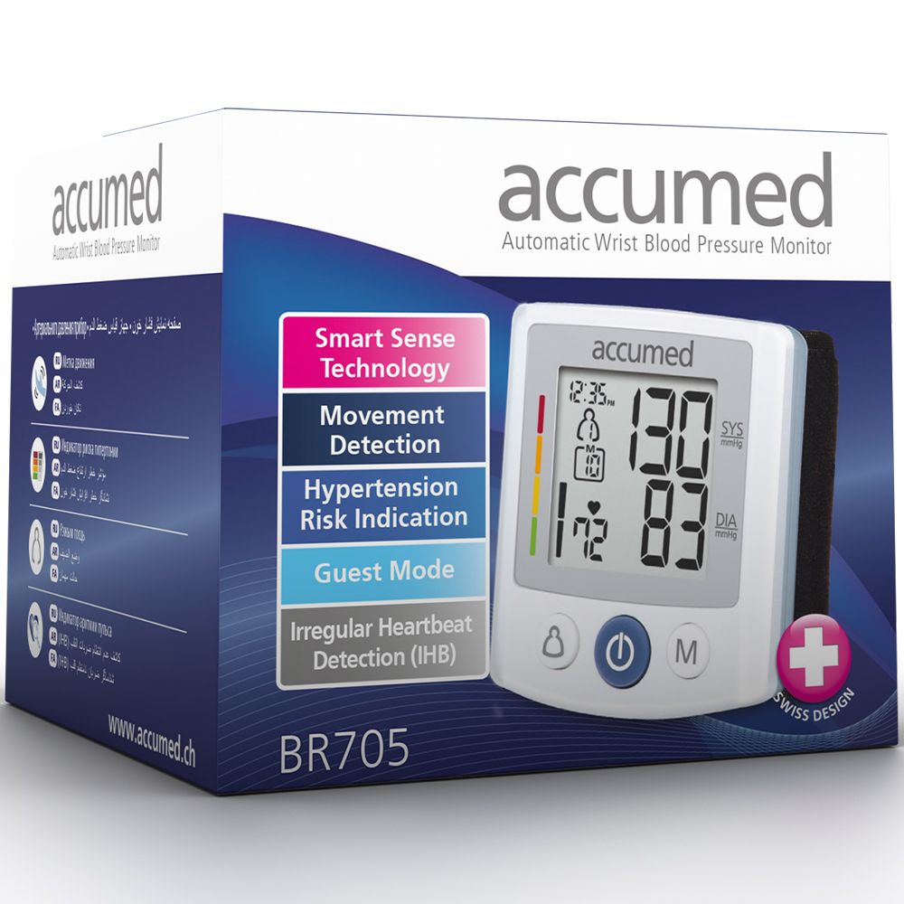 accumed 自動腕式血壓監測器 BR705