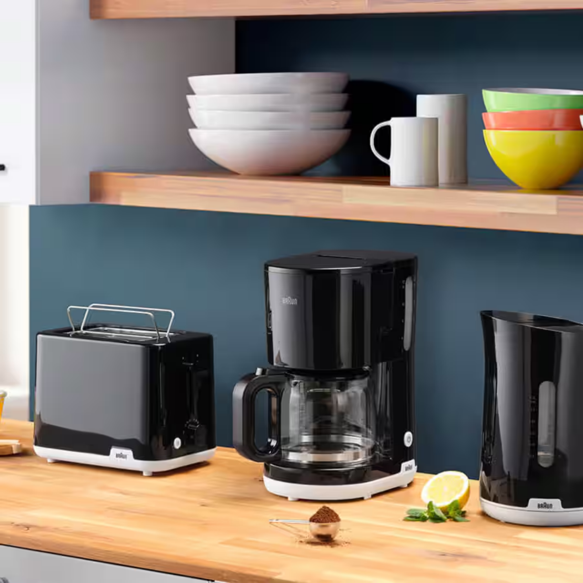 Braun Breakfast1 1.7L Electric Kettle Black (WK1100BK)