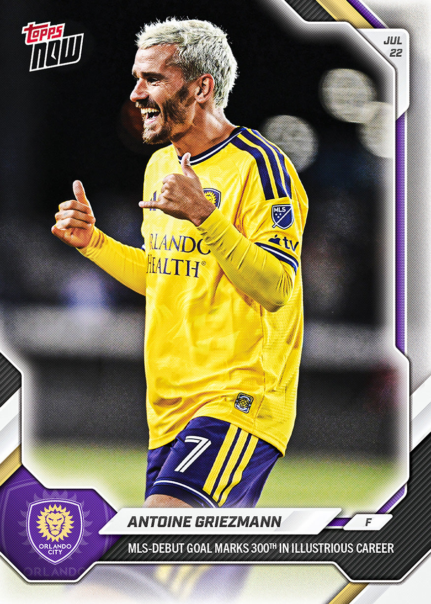 Antoine Griezmann - 2026 MLS Topps Now #57 Orlando City 處子戰入球卡【團購】