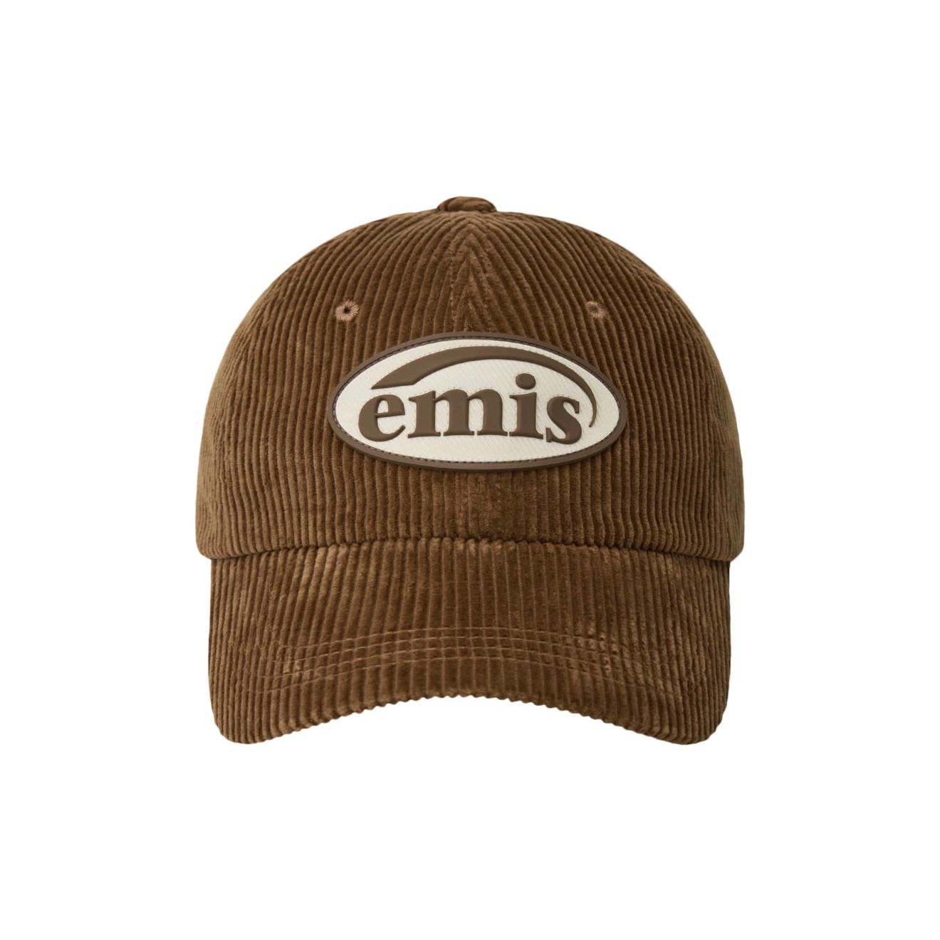 韓國直送 EMIS Rubber Patch Corduroy Ball Cap 帽