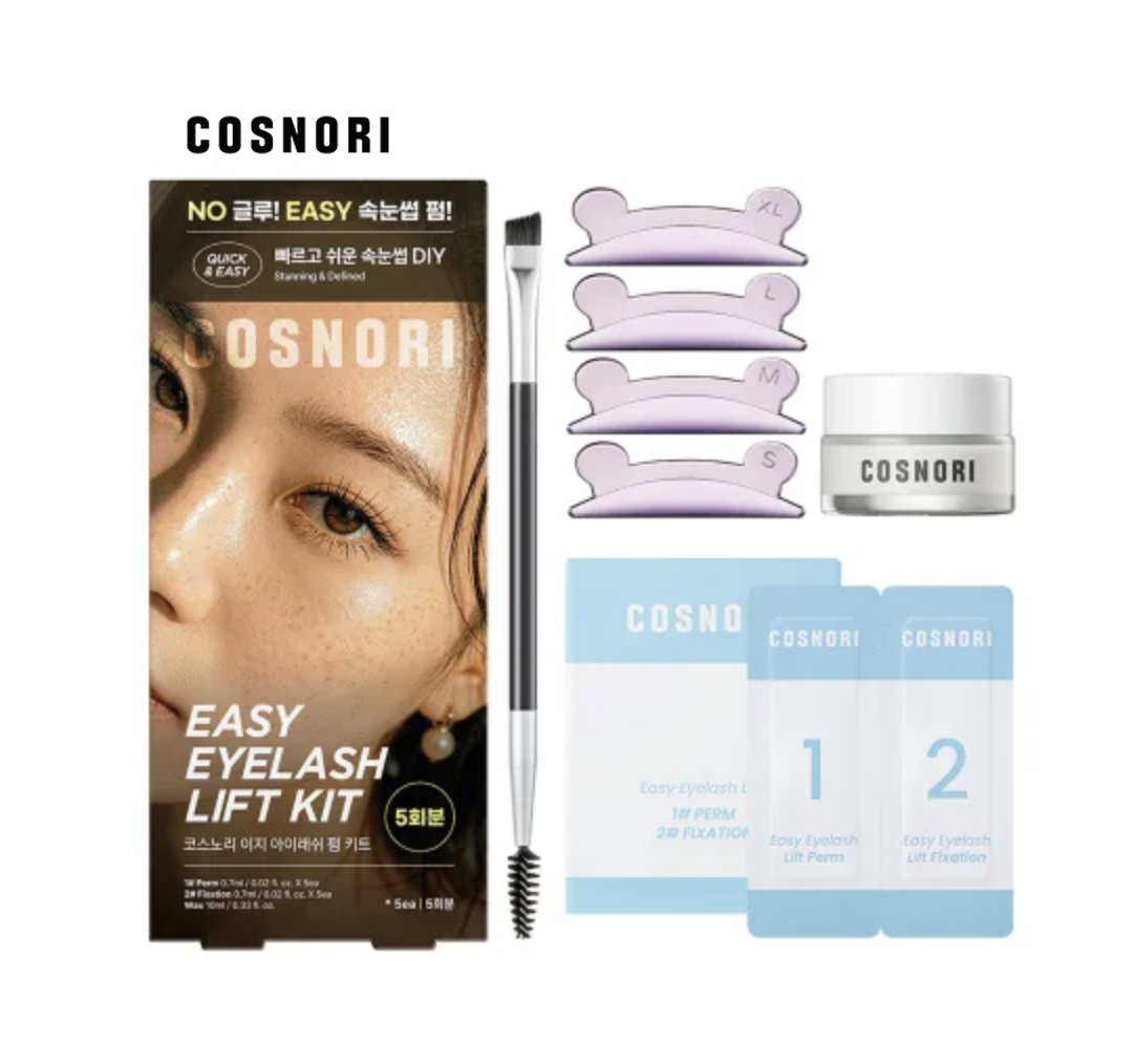 COSNORI 家用捲燙睫毛套裝 4週持久自然捲翹 Easy Eyelash Lift Kit (一套5次用)