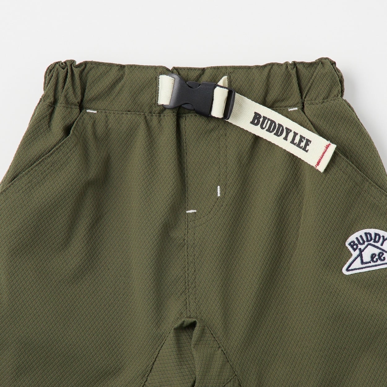 🇯🇵預訂 日本直送🇯🇵Buddy Lee 兩色標誌貼章附腰帶扣短褲