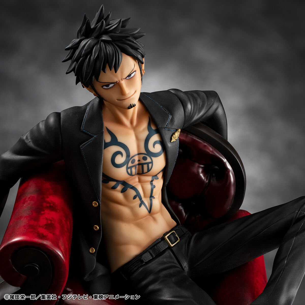 (預訂訂金 $400) (總價 $1054) (魂限) MegaHouse Portrait.Of.Pirates One Piece “S.O.C” Trafalgar Law Ver.R POP 海賊王 托拉法爾加·羅 Ver.R (行版) 