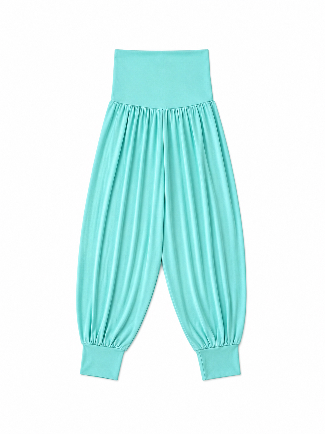 Foldover Waist Capri Pants