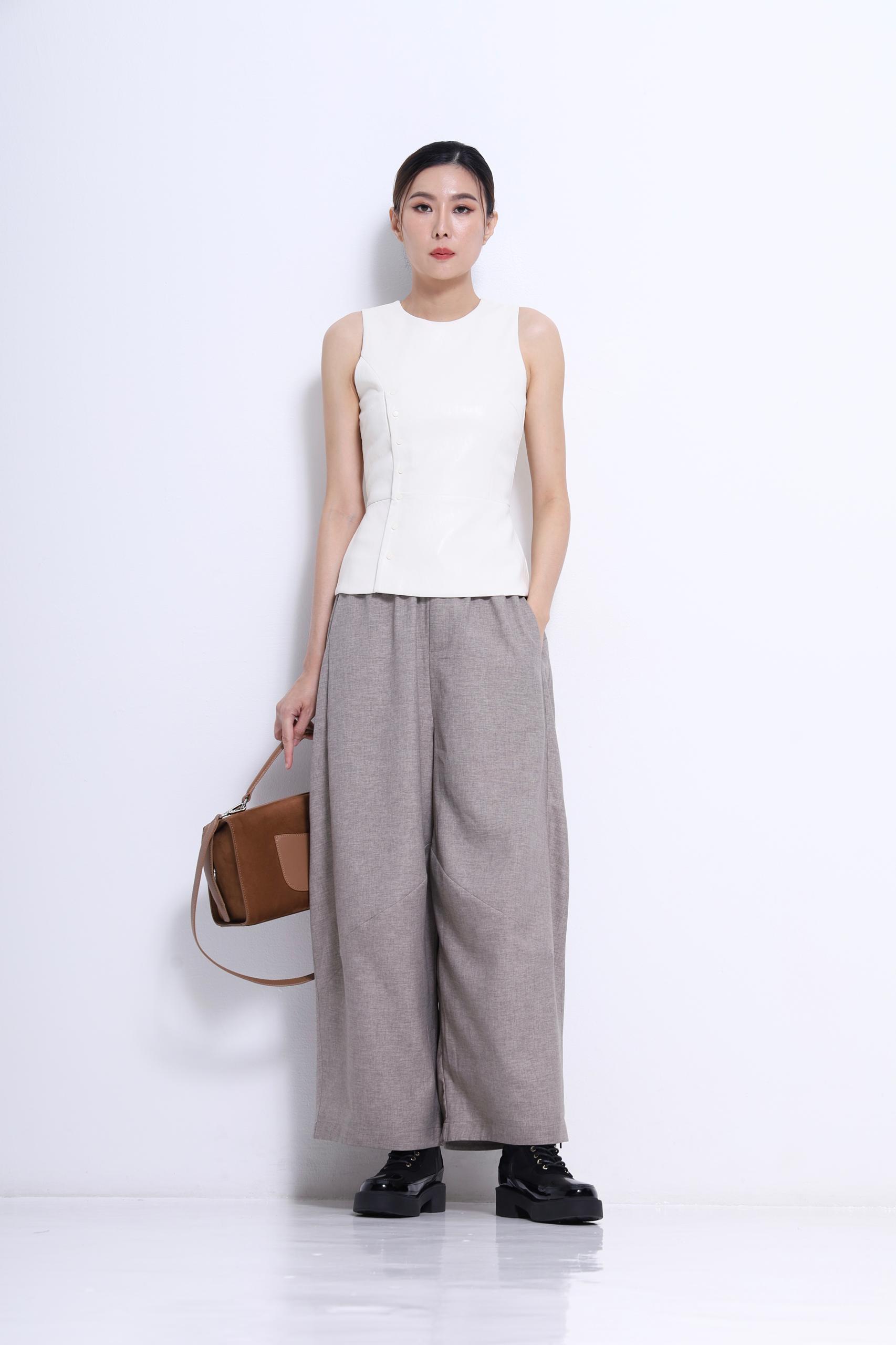 修身皮革上衣 2634