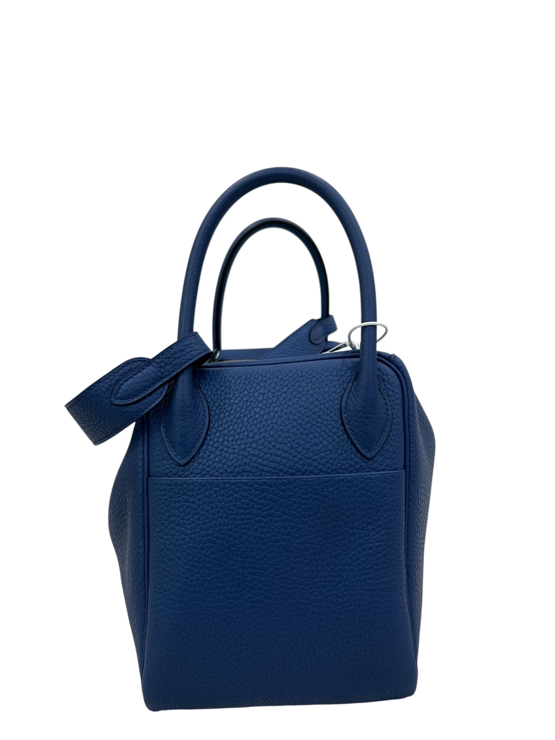 Pre-Owned HERMÉS Lindy 30 瑪瑙藍Stamp X / Product Code: 070851