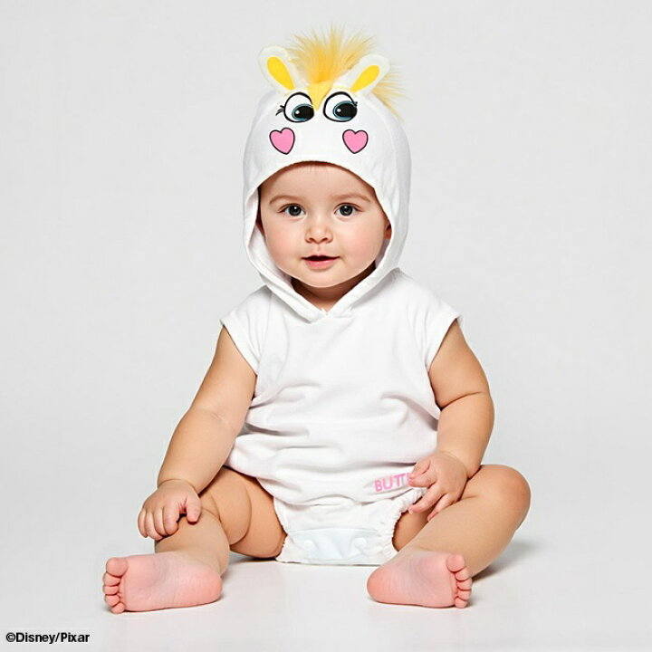 🇯🇵預訂 日本直送🇯🇵Babydoll x Toy Story牛油仔造型背心連帽包屁衣