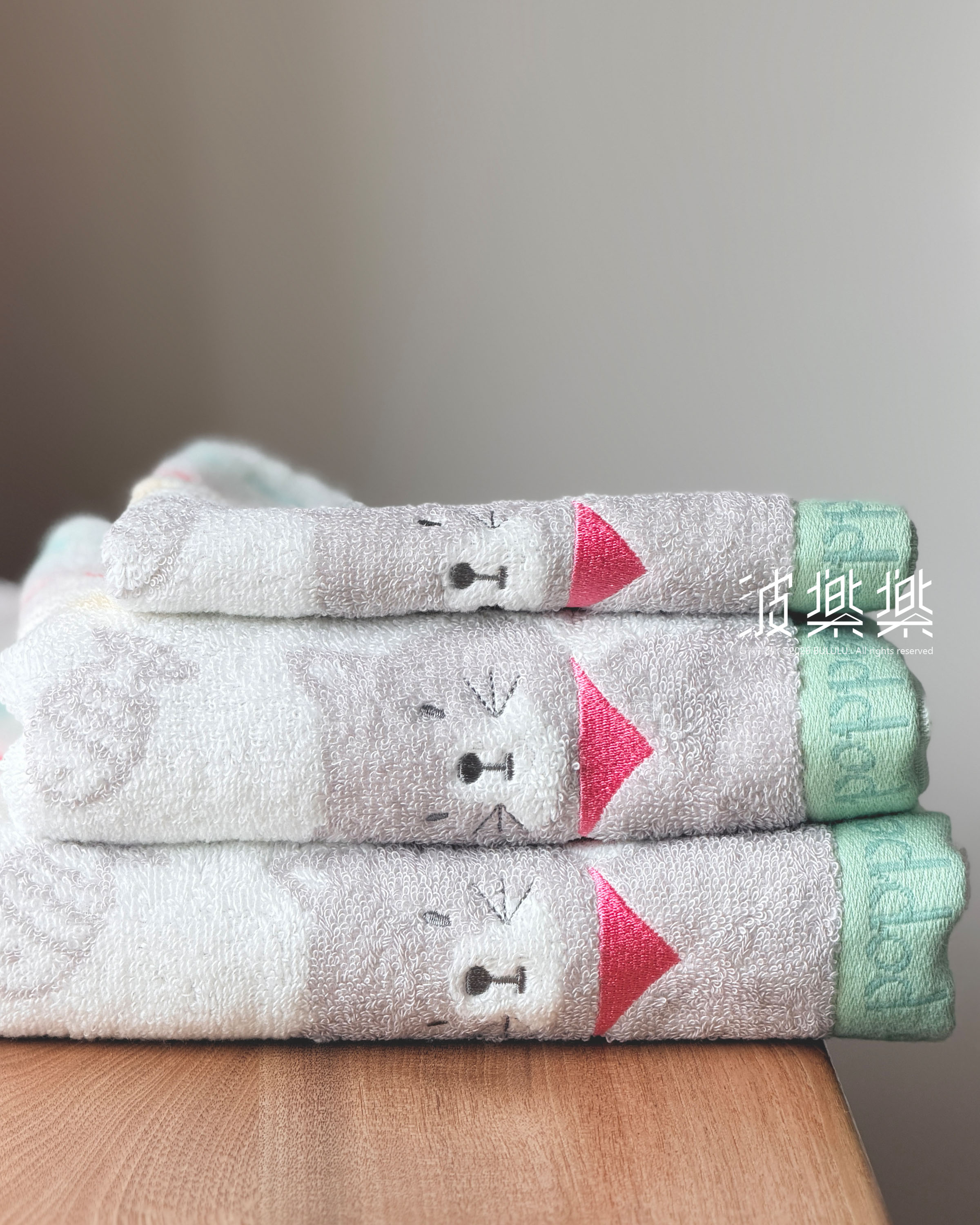 \ ℕ𝔼𝕎! / Poppet 動物系列【貓咪】今治毛巾