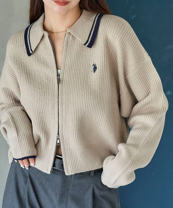 ✨️日本POLO限定反領短版針織衫 (限量)✨️【日本限定發售】