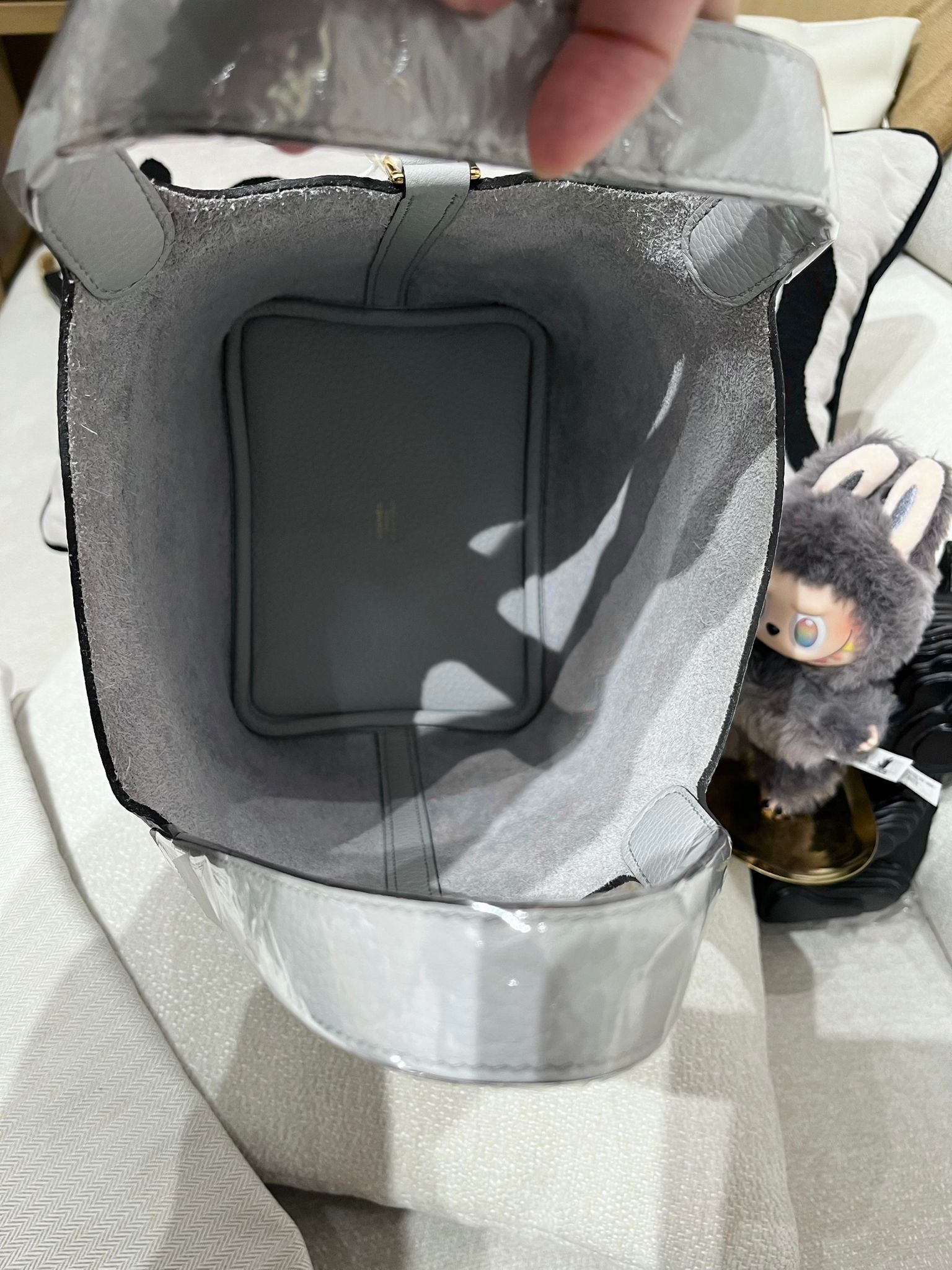 Hermes Picotin 18,STAMP B 聖杯藍， 100%Authentic ,98%new ✅收據副本✅Key lock ✅dust bag ✅box