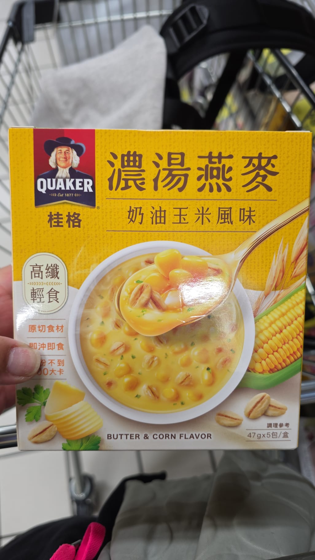 桂格 濃湯燕麥 奶油玉米