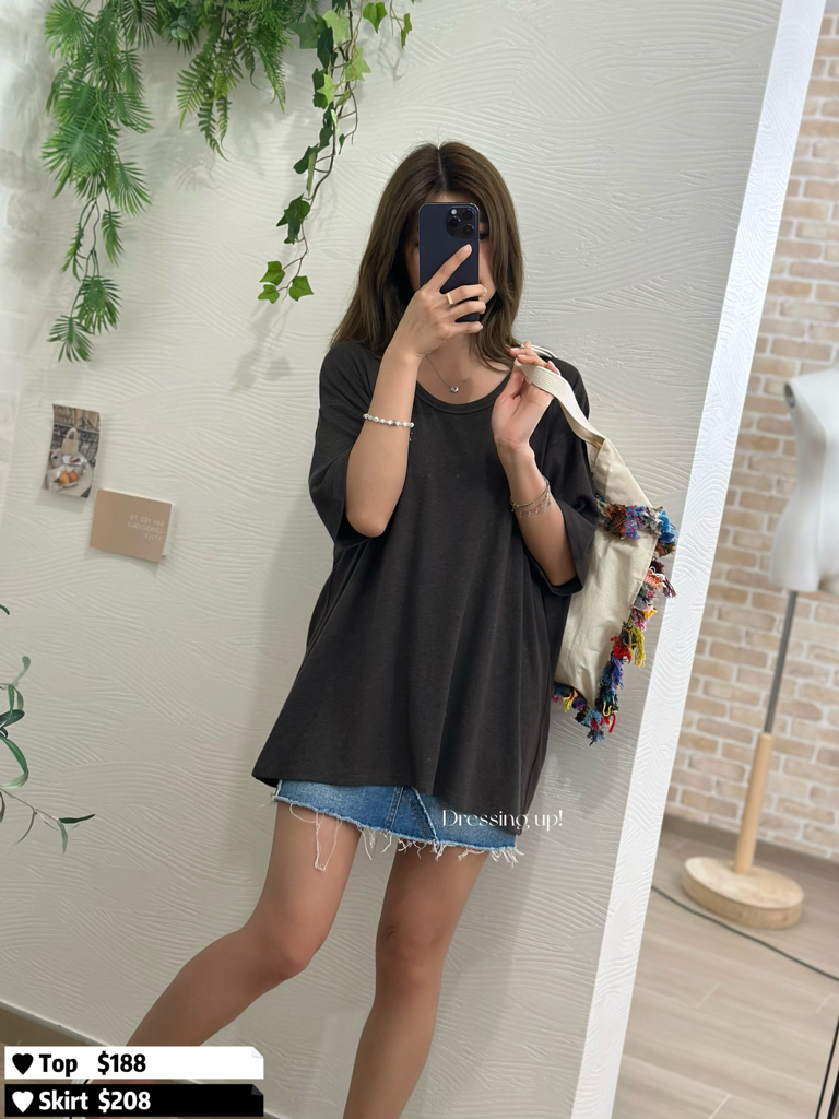  軟棉棉推介｜圓領純色上衣