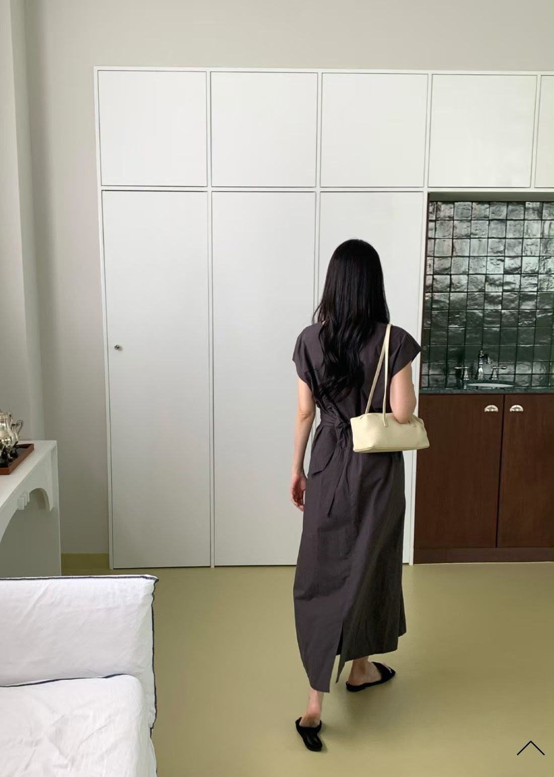 交叉綁帶束腰Ops