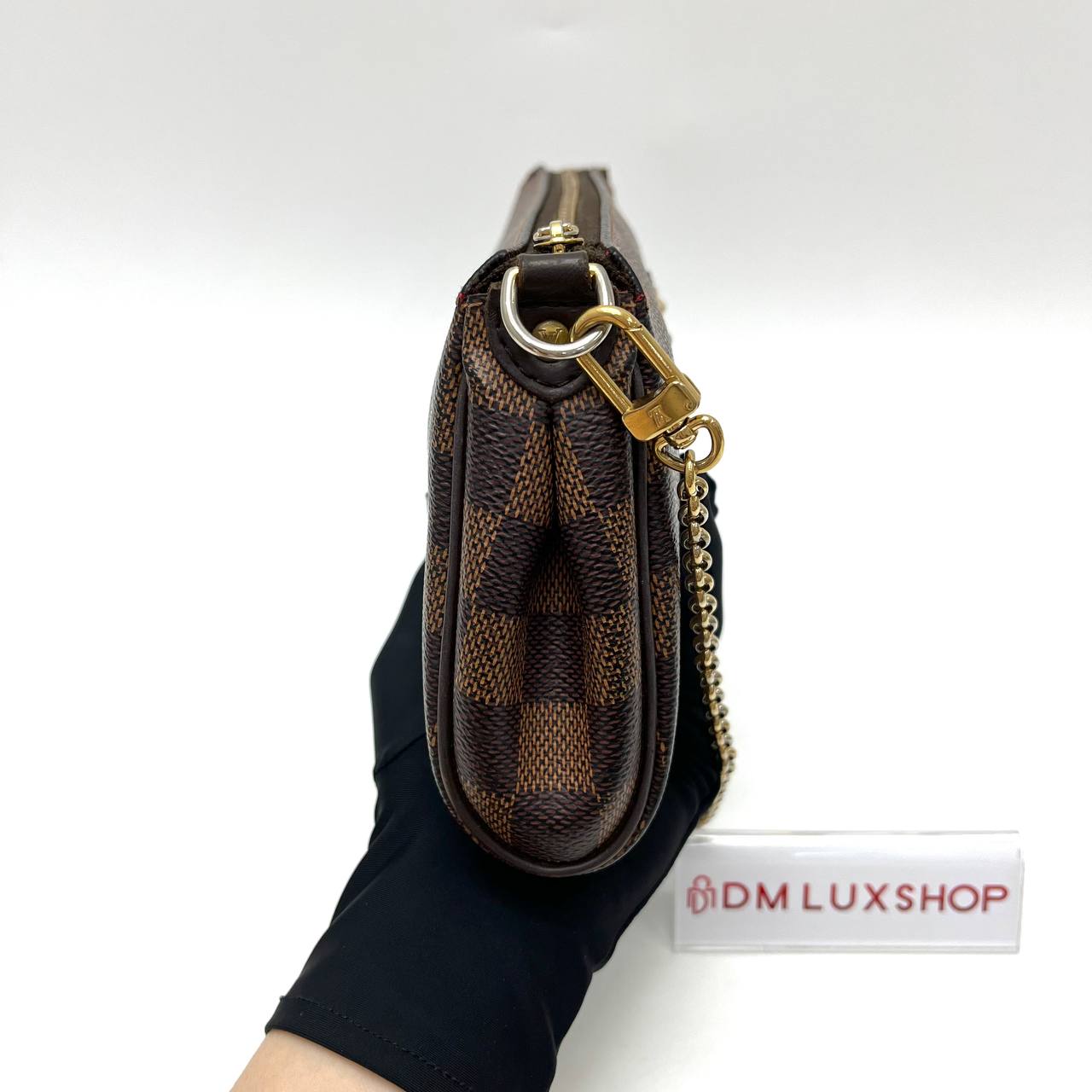 LV Damier Ebene Coated Canvas Eva