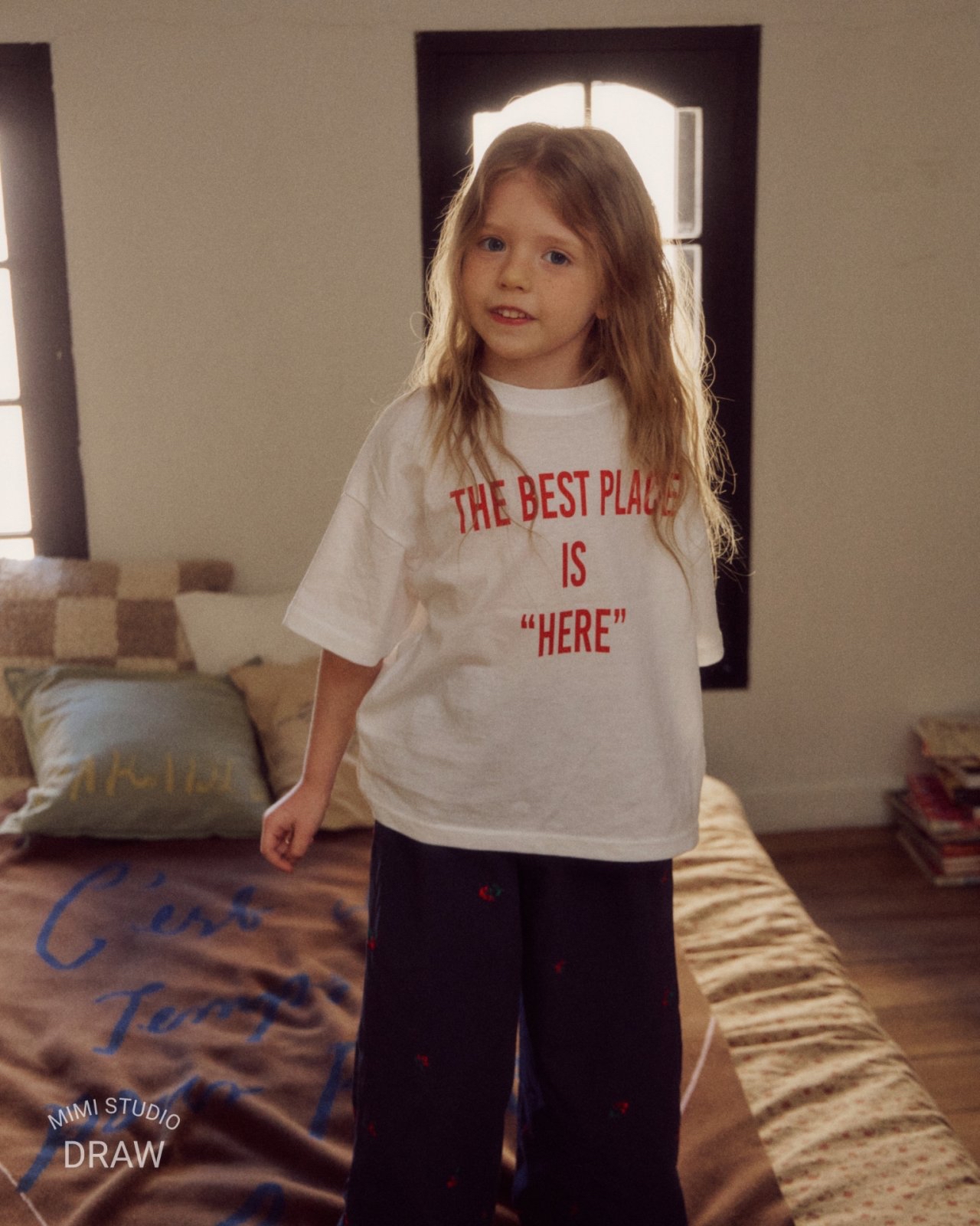 Bymimi | Print Tee (white L105-115/XL115-125)