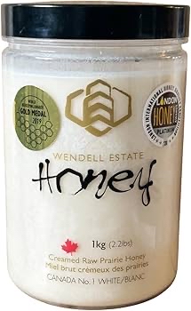 加拿大直送  Wendell Estate Canada’s No1 White Creamed Honey 1 kg