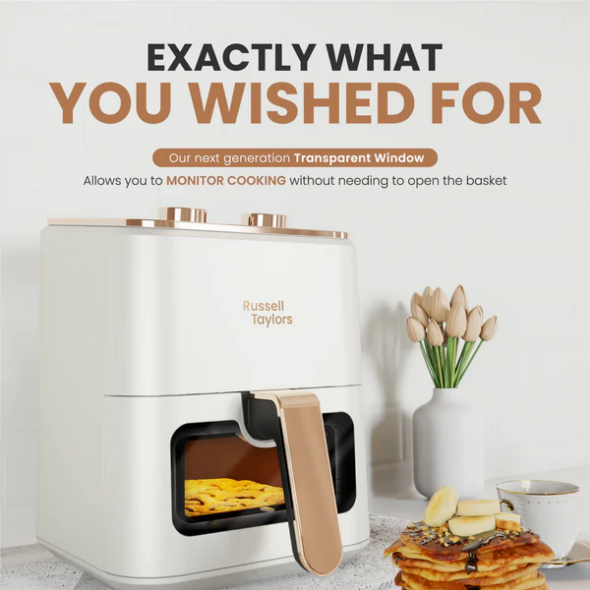 Russell Taylors 4.5L Window Air Fryer (Z3)