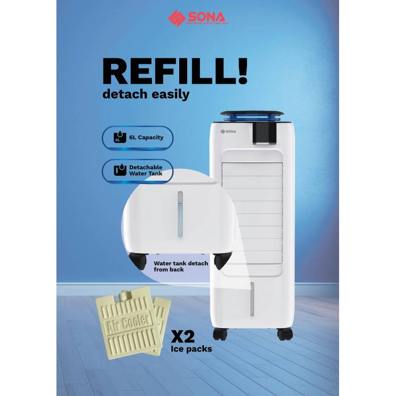 SONA Mosquito Trap Air Cooler SAC 6306