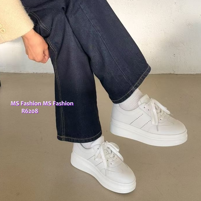 R6208 韓國🇰🇷真皮厚底sneakers