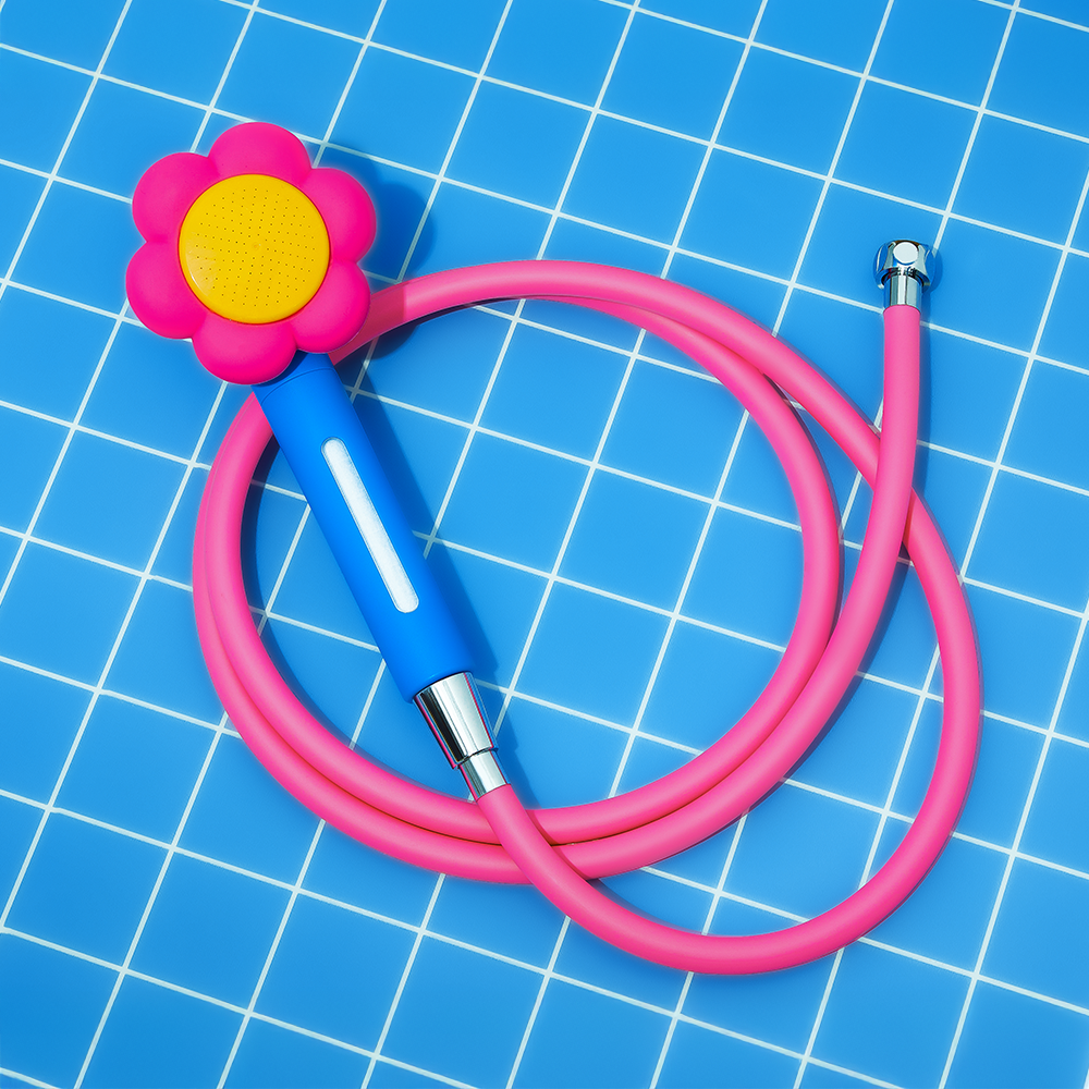 Wiggle Wiggle Blooming 花灑頭+喉管連濾芯套裝