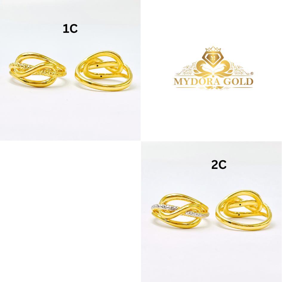 MYDORA Cincin Grace Knot (5G) l EMAS 916/22K