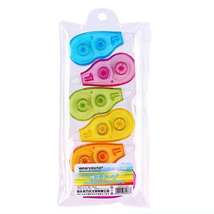 Correction Tape – Value Pack 6’s (5mm x 6m) | Pita Pembetulan / Instant Clean Writing