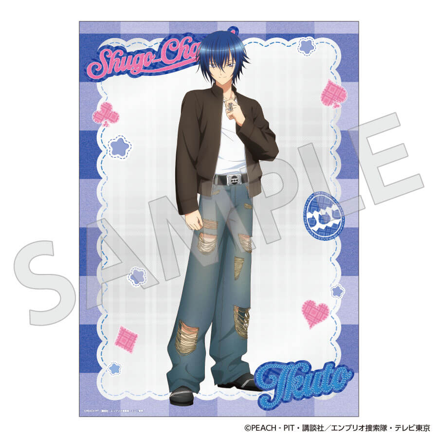 守護甜心 Shugo Chara! POP UP STORE in SHIBUYA109 A3透明海報 #P-SCG0939 (PRE-ORDER) [2026/10]