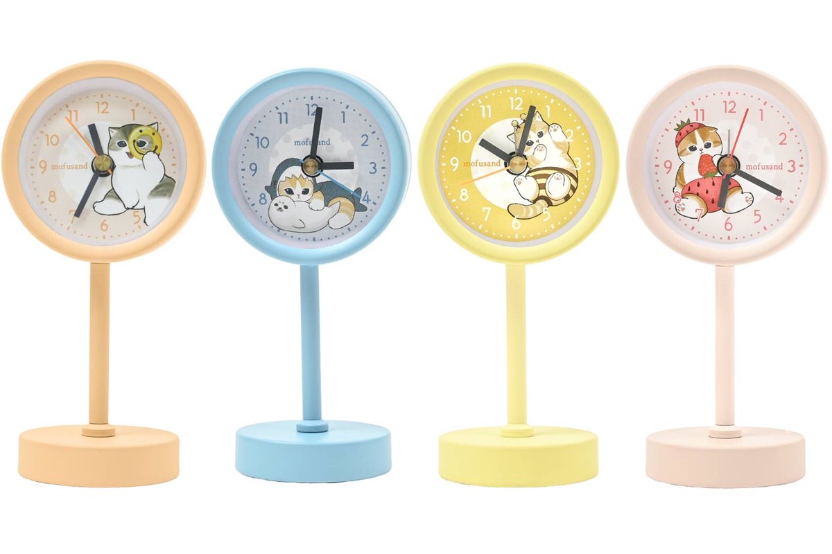 四月連線貨品 - 日本 Mofusand 站立式時鐘