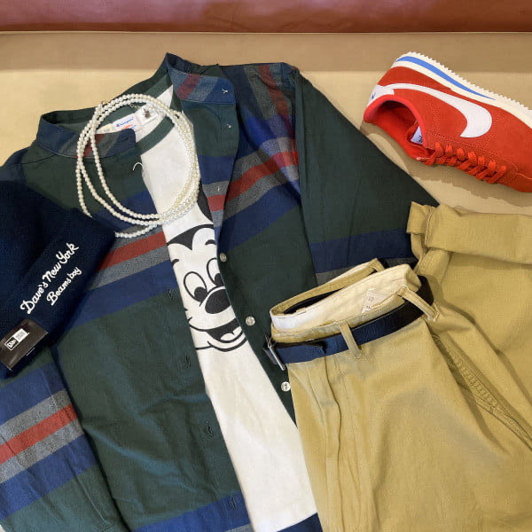 Beams Boy 2way 蘇格蘭恤衫