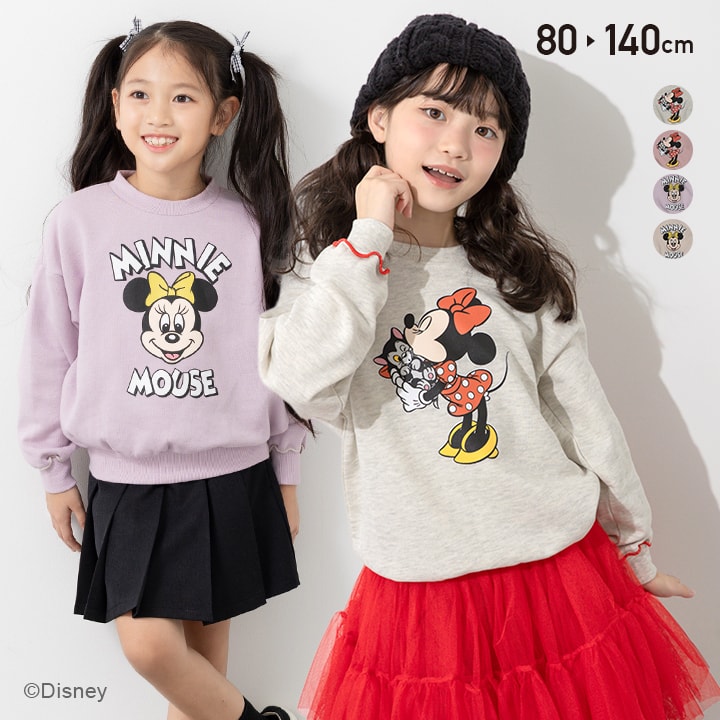 🆕【⭐訂購⭐】🇯🇵日本直送 🌀 #Disney #Minnie 束袖衛衣［4款選］🌀 [PLJA-0301] [261129]