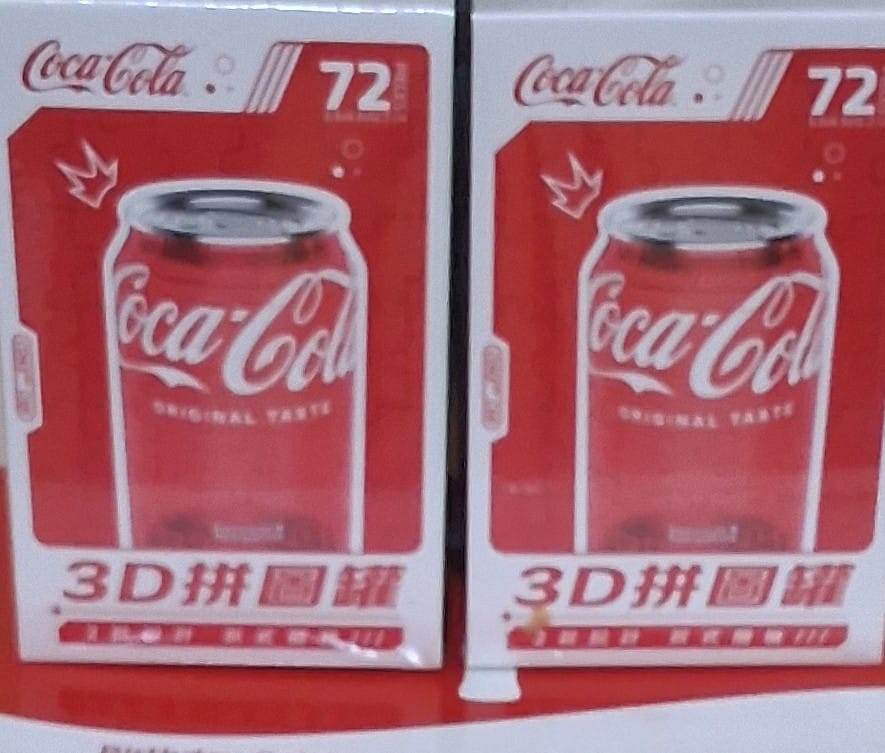 可樂3D拼圖