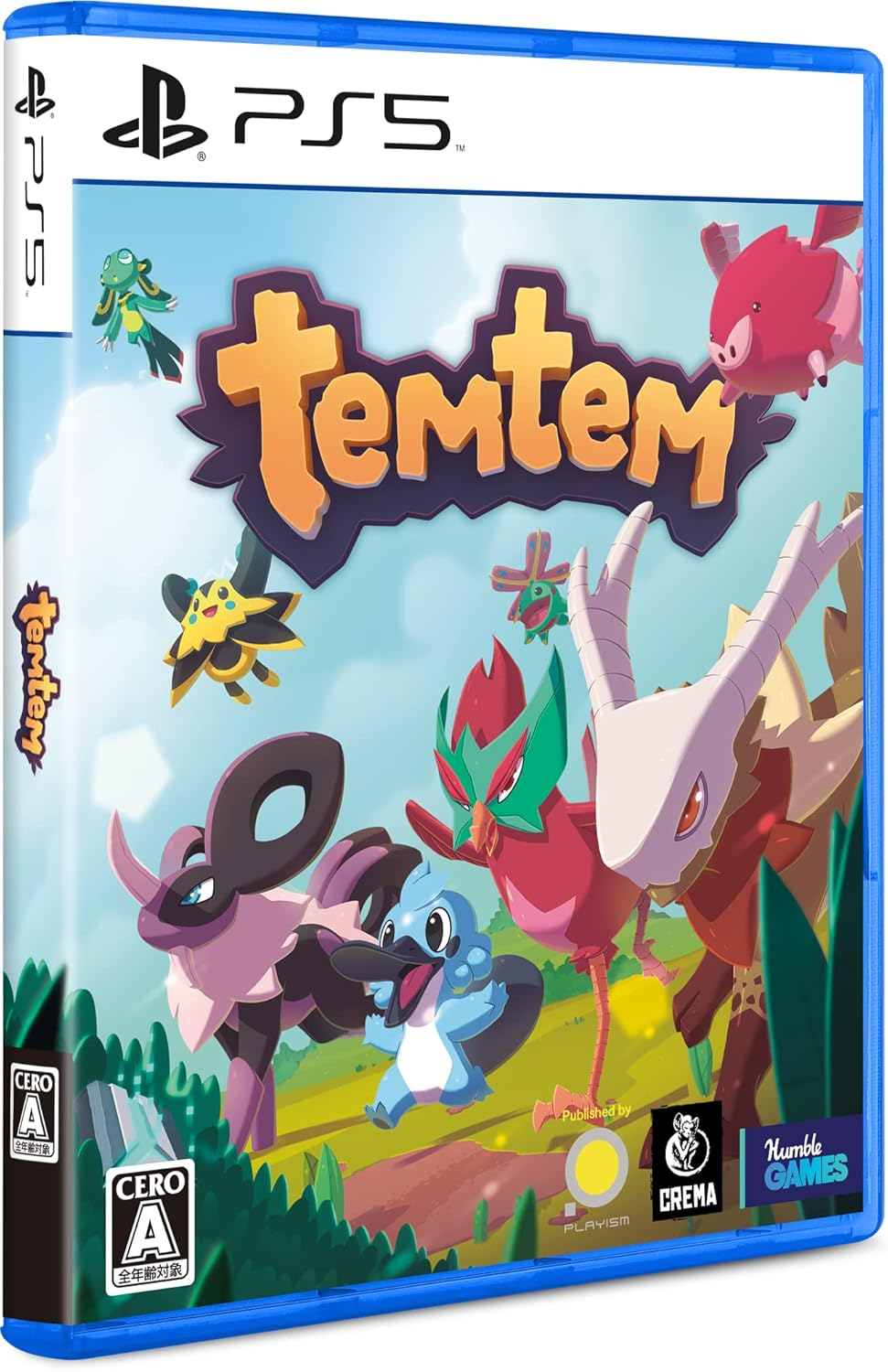 【特價清貨】PS5 泰姆怪獸 Temtem [Deluxe Edition] 中/英/日文  (日文封面) PS5-2807