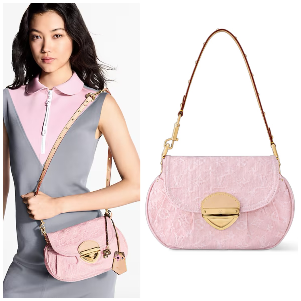 LV  SUNSET 牛仔丹寧系列手袋