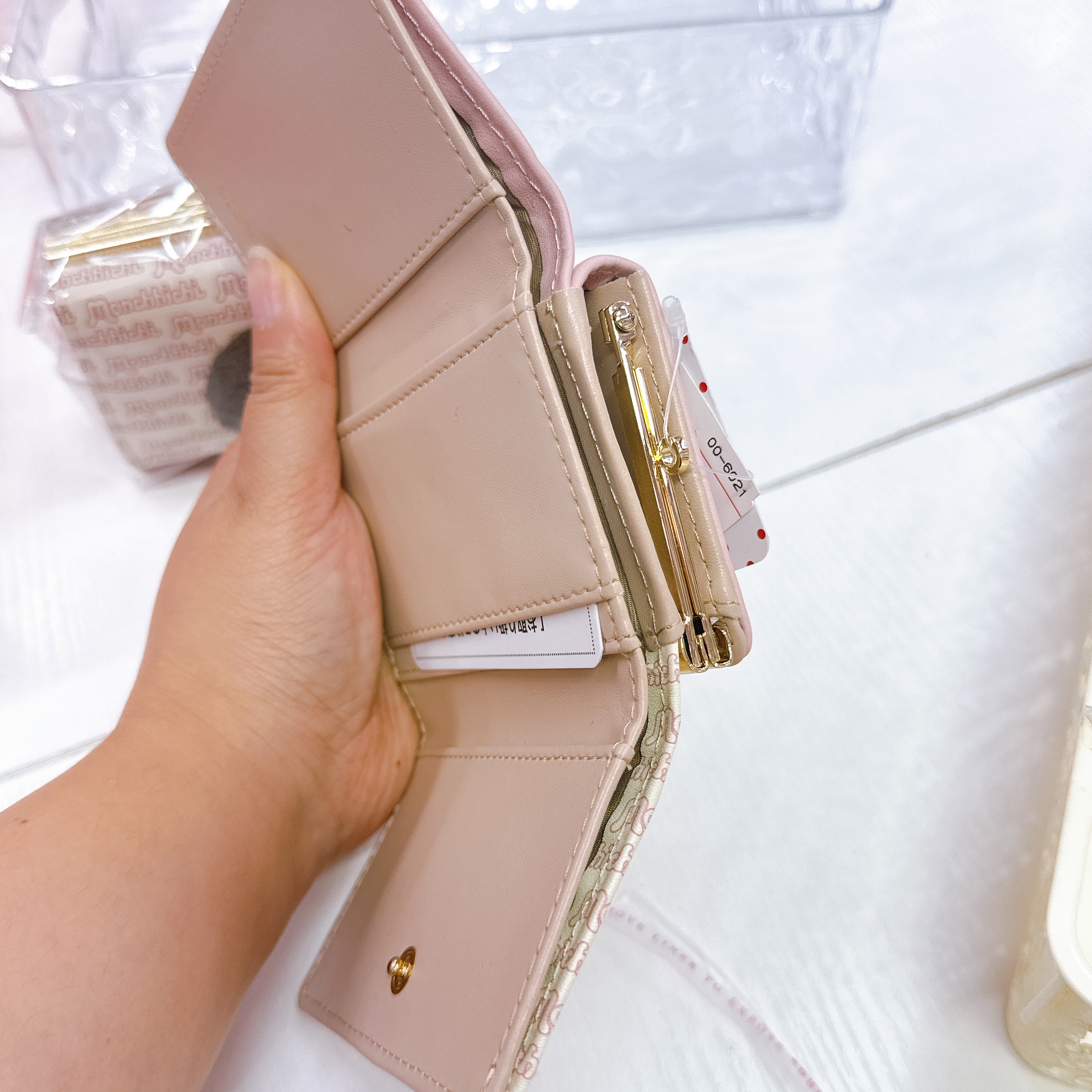 日本直送monchhichi 限定款銀包