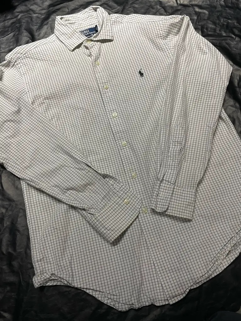 Black Vintage Polo shirt #0018