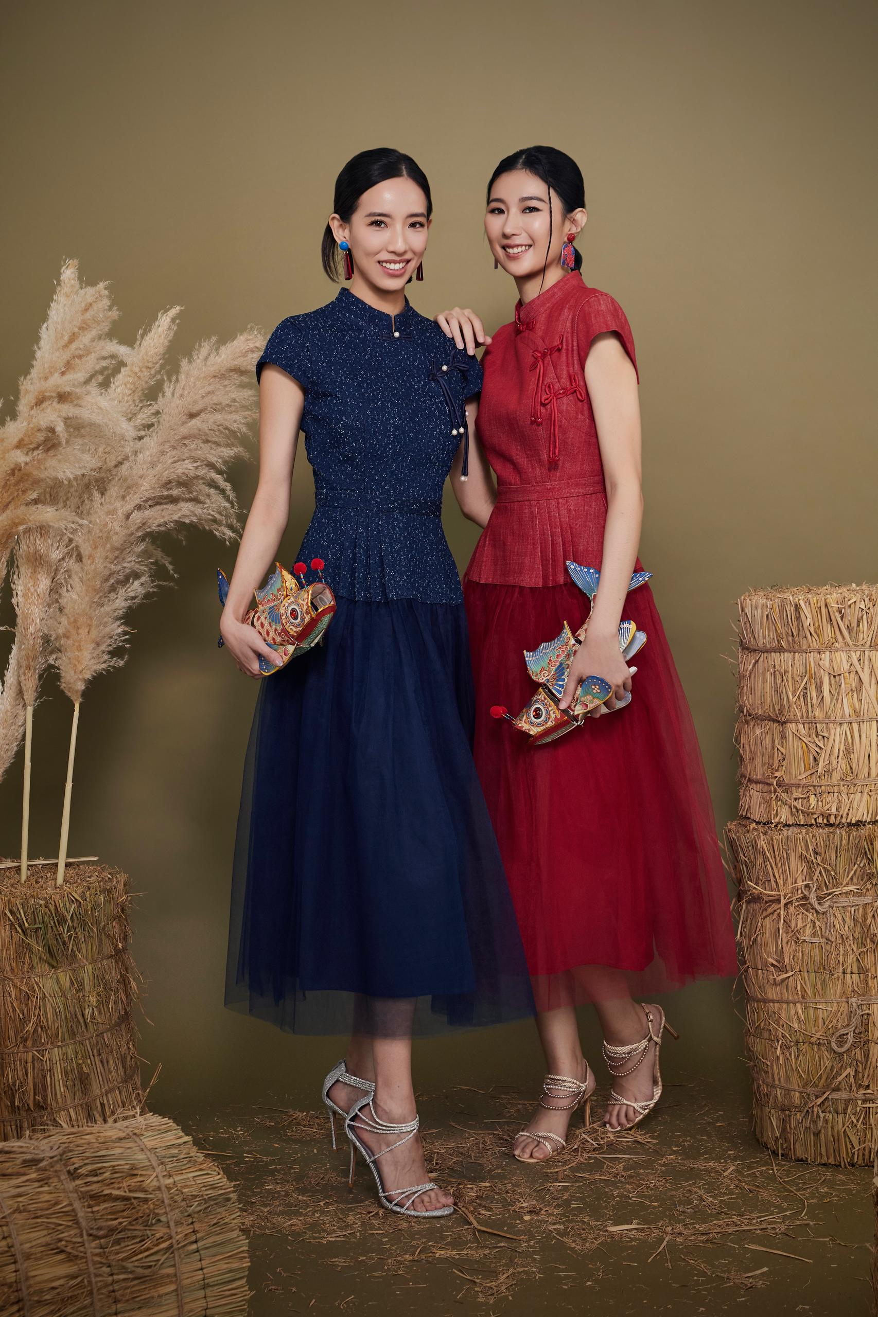 CD2160 XIN YI MESH OVERLAYS ORIENTAL DRESS